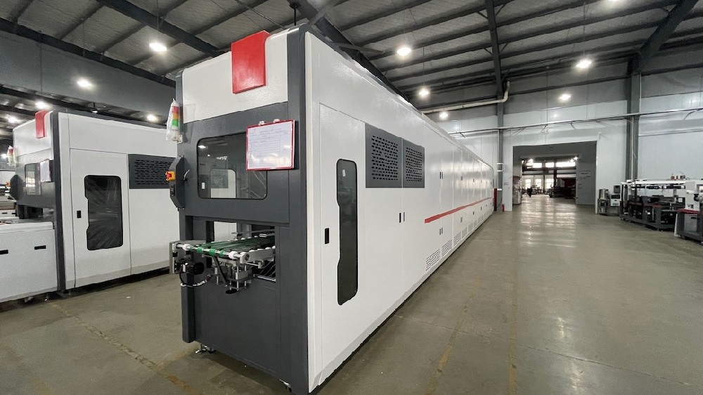 隧道爐烘箱正面圖